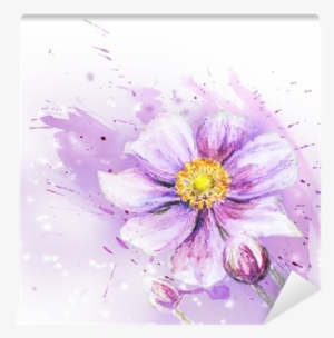 Wall Mural • Pixers® • We Live To Change - Watercolor Painting #756522