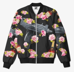 Floral Henny & Uzi Jacket - Cherry Blossom #756675 Floral Henny & Uzi Jacket - Cherry Blossom #756675
