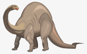 African Dinosaur - Brontosaurus Clipart #756719
