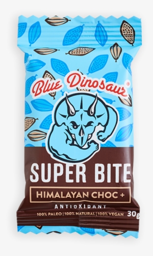 Himalayan Choc 18 Bites - Blue Dinosaur Super Bite Himalayan Choc Plus 30g #756742