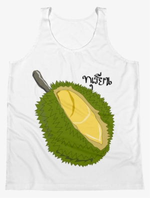 Unisex Tank Top Durian Thai King Fruit - Durian Fruit Clipart Png #756951
