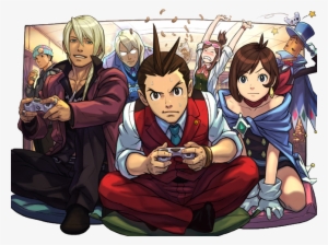 Apollo Justice Ace Attorney Coming To Nintendo 3ds - Ace Attorney Apollo Justice #757270