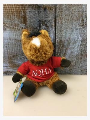 Beasty Babies Brown Horse W Red Shirt - Horse #758261