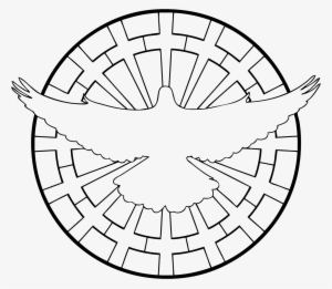 Catholic Drawing Holy Spirit - Circle - Free Transparent PNG Download ...