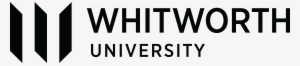 Horizontal Whitworth Logo, Black, Download Png - Black-and-white #758800