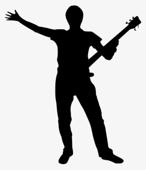 Band Silhouette Png - Vector Silhouette Band Png #758890