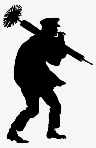 Free Vector Chimney Sweep Silhoutte Clip Art - Chimney Sweep Clipart #759031