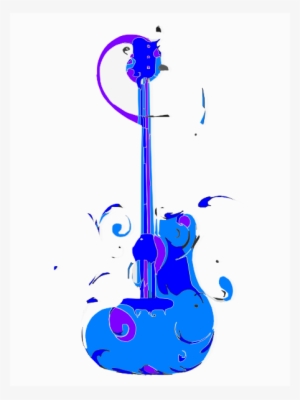 Blues Clip Guitar - Clipart Guitar Png Hd #759478