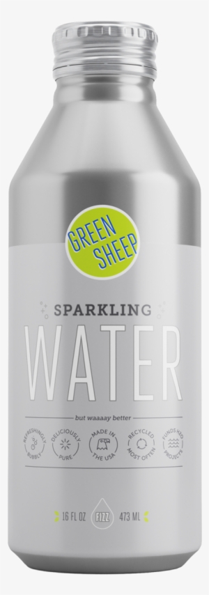 Sparkling1 - 0-front - Aluminum Bottles 16 Oz #759718