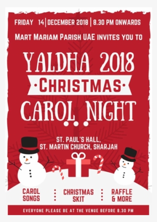 Christmas Carol Night #7503420