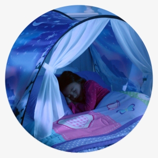 Dream Tents Pop Up Tent For Bed Winter Wonderland, #7506203