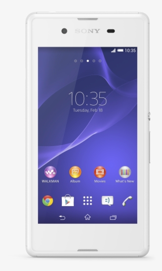 Xperia E3 Specifications #7518116