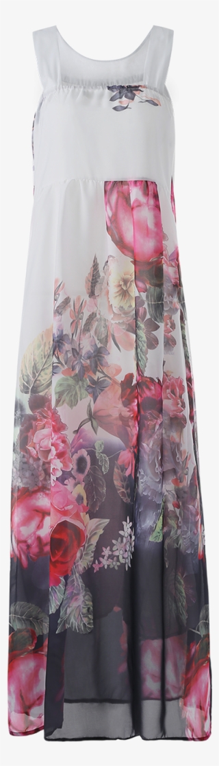 Dropshipping For Round Neck Sleeveless Floral Print #7518838