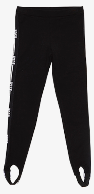 Msgm Kids Logo Stripe Stirrup Leggings #7522934