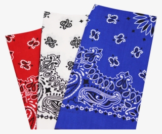 Bandanas Available In Red, White And Blue #7524018