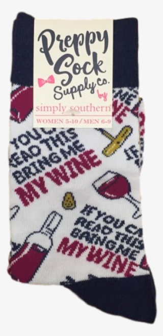 Simply Southern Wine Sock #7524766