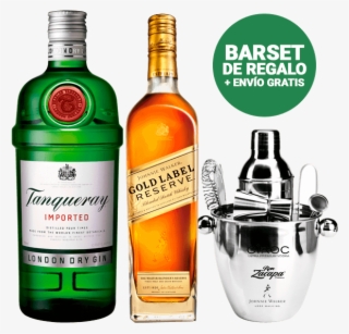 Johnnie Walker Tanqueray Barset De Regalo #7528610