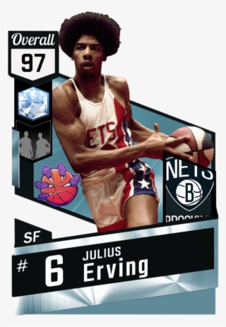 '72 Julius Erving Myteam Diamond Card #7528758