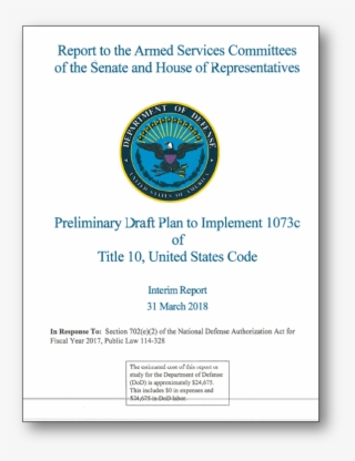 Reform Of Administration Of The Defense Health Agency #7528805