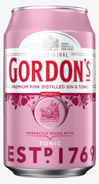Gordon's Premium Pink Distilled Gin & Tonic 0,33l Bei #7529279