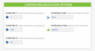 Customizable Credit Types #7531492