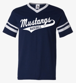 V-neck Jersey With Striped Sleeves Baseball #7532004