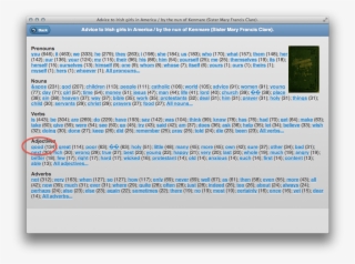 The List Of Parts Of Speech Provides The Reader With #7532492