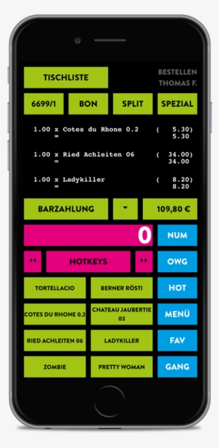 Matrix Neo Kassen-app Auf Dem Iphone6 #7534970