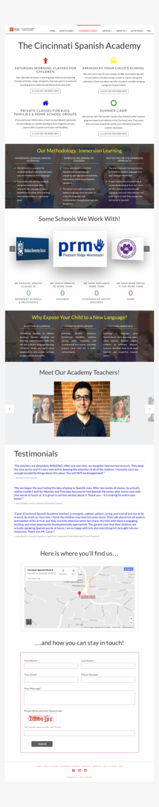 Cincinnati Spanish Academy Competitors, Revenue And #7535469