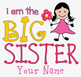 Stick Figure Flower Big Sister 5'x7'area Rug #7536583