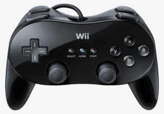 Nintendo Classic Controller Pro Black Wii-1 #7536863