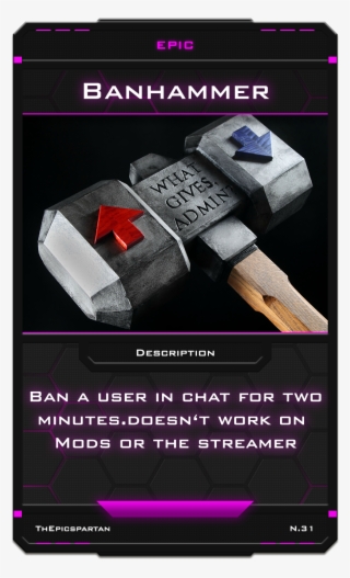 Banhammer Png #7540759