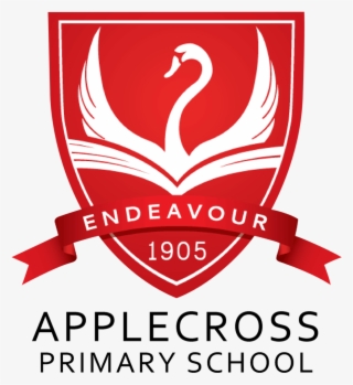 Applecross Whitelogo Redshield-blacktext Remake #7541816