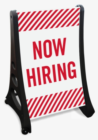 Now Hiring Portable Sidewalk Sign #7544746