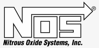 Nos Logo Black And White #7549383