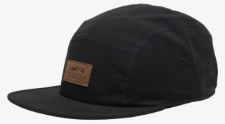 Black Hat 5 Panel Adjustable #7551842