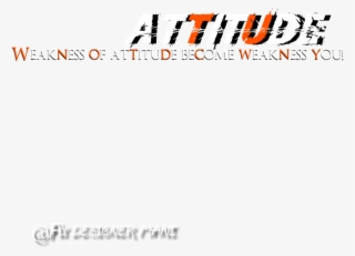Attitude Png #7554209
