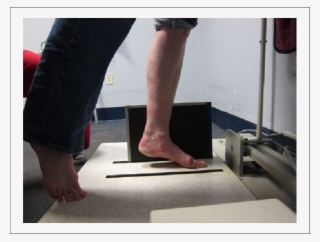 The Image Shows Patient Positioning To Obtain The Dorsiflexion #7558750