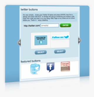 Twitterbuttons Offers Several Pages Of Free “follow” #7559797