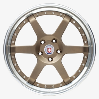 Hre C106 Bronze Face With Polished Lip Finish Wheels #7562406