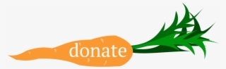 Carrot Clipart Donate #7562409