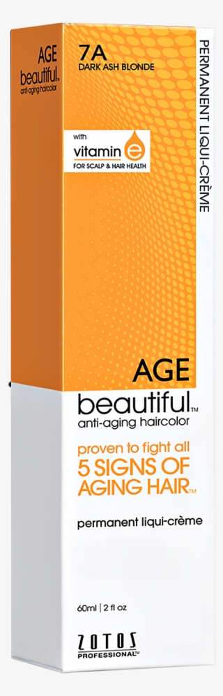 7a Dark Ash Blonde Permanent Liqui-creme Hair Color #7564726