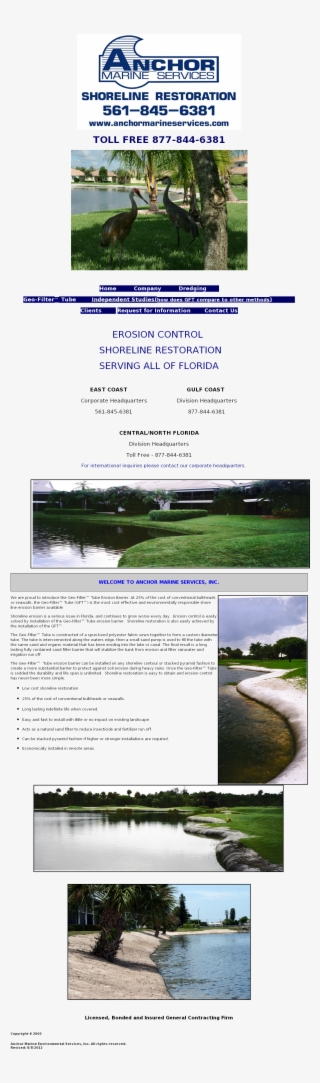 Anchor Marine Environmental Services Competitors, Revenue #7565988