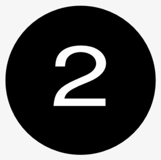 Number Two Png #7569596