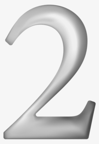 Download Number Two Grey Clipart Png Photo #7570498