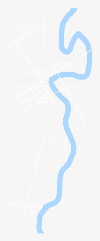 Beer Mile Map White #7570866