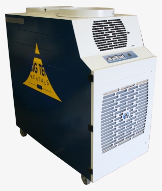 Side Of The Portable Kwikool A/c Unit #7572679