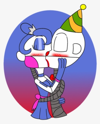 Ennard X Ballora Kiss Fanart Characterdesign Illustration #7576463