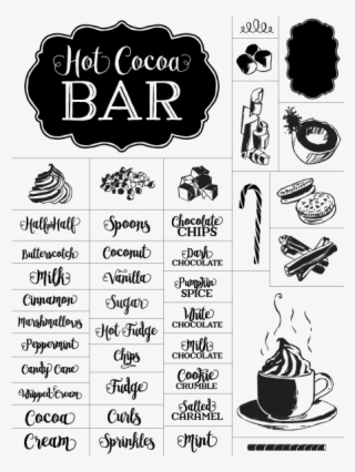 Hot Cocoa Bar Marshmallows Sprinkles Cream Milk Mint #7579091 Hot Cocoa Bar Marshmallows Sprinkles Cream Milk Mint #7579091