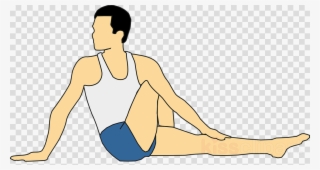 Yoga Vakrasana Clipart Ardha Matsyendrāsana Asana Yoga #7581458